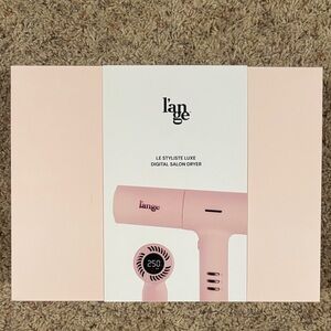 L'ange Le Styliste Luxe Digital Blush Pink Hair Dryer Set with Attachments